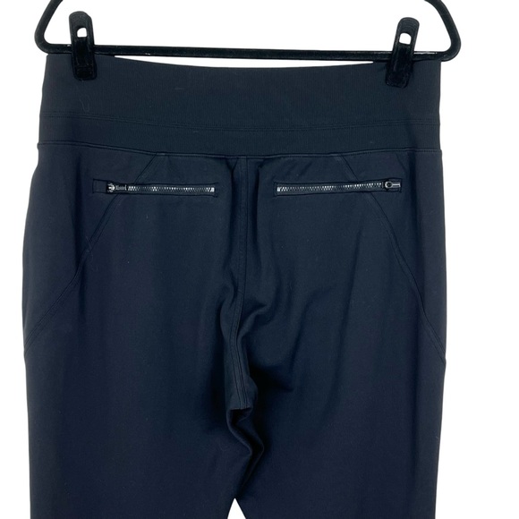 Athleta Venice High Rise Jogger Black Sz L Casual Travel Comfy Pullon - Picture 9 of 15